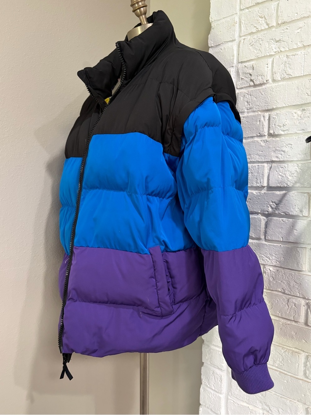 Lego Collection Colorful Geometric Puffer Jacket - Multicolor - Picture 6 of 7